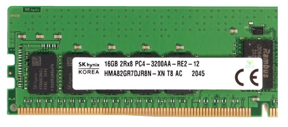 Micron MTA18ASF2G72PDZ-3G2R1 16GB DDR4 3200MHz 2RX8 ECC Memory New