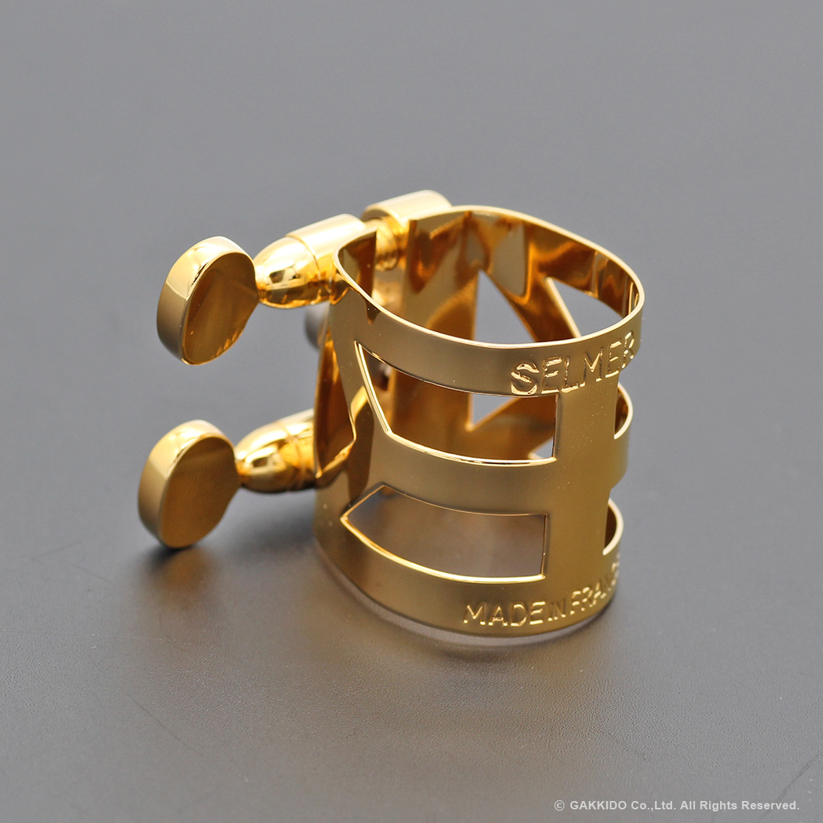 H.SELMER アルトサックス用リガチャー 対応：メタルマウスピース 【GP