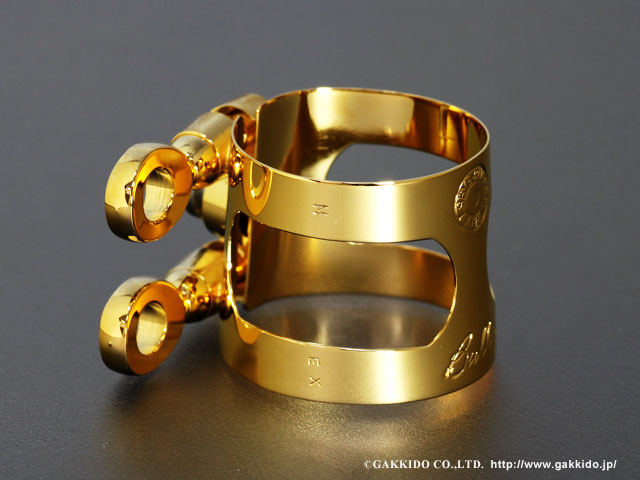 BULLSEYE Bulls EX ソプラノサックス用リガチャー 【GP