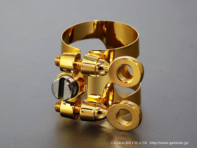 BULLSEYE Bulls EX アルトサックス用リガチャー 【GP】 - ヴィンテージ