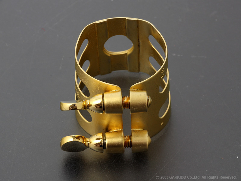 WoodStone リガチャー アルトサックス LAラバー用（GP） Wood Stone