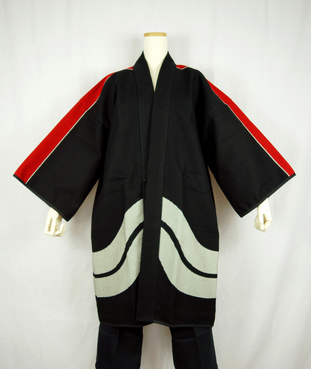 刺子長半纏・法被 纏文字火消風 [s9428] - 24,338円 | 半纏・法被