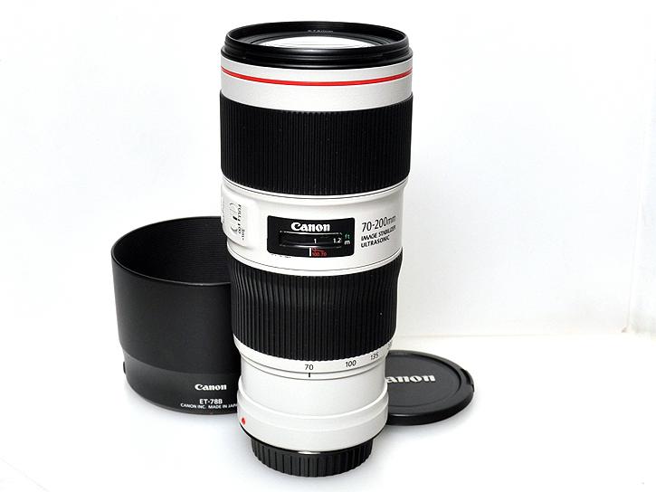 キャノン EF70-200mm F4L IS USM 中古 EF70-200mm F4L IS II USM 中古