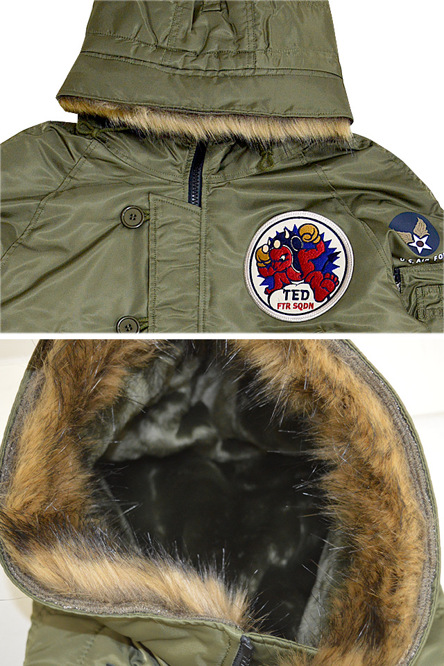 N-3Bジャケット TEDMAN テッドマン TN3-B-070 ミリタリー フライト