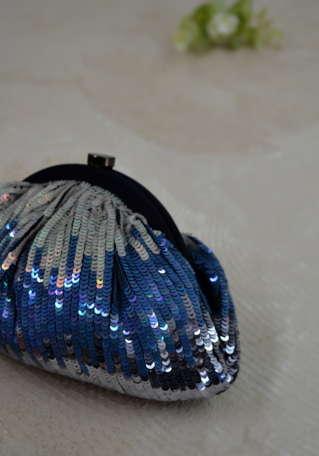 Antique Sam's Collection SANTI ビーズバッグ クラッチバッグ