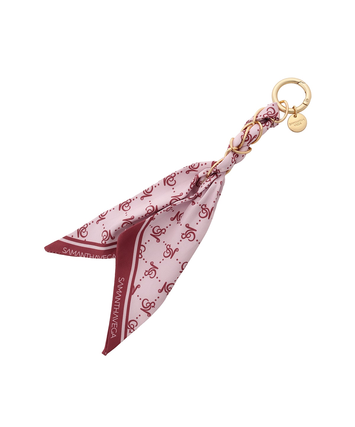 モノグラムスカーフチャーム(FREE ホワイト): SAMANTHAVEGAサマンサ