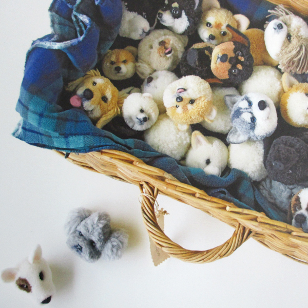 本 犬ぽんぽん trikotri｜手芸用品・生地の通販｜トライ・アム サンカクヤ