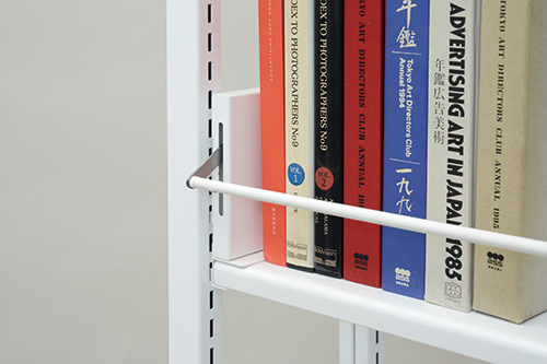 落下防止】単柱・複柱書架アップガード(後付型)