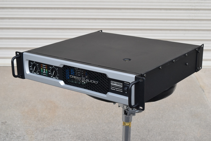 CREST AUDIO CD-1500 デジタルパワーアンプ｜中古 山陽電子商会 第弐