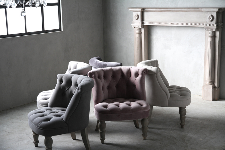 ClassicフレンチローチェアNinaナチュラルリネン