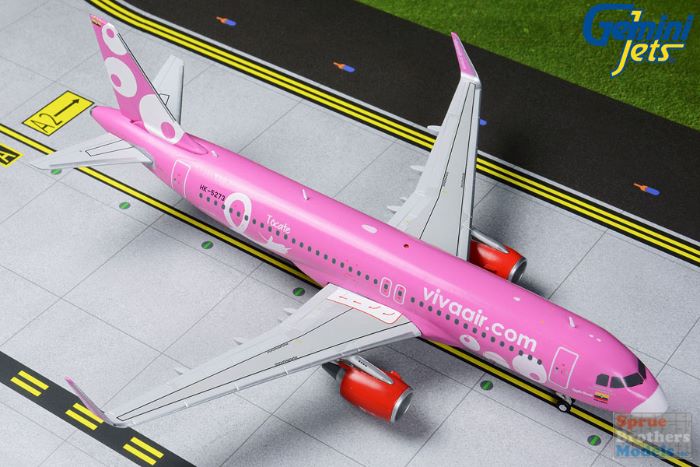 GEMG20823 1:200 Gemini Jets vivaair.com Airbus A320(W) Reg #HK