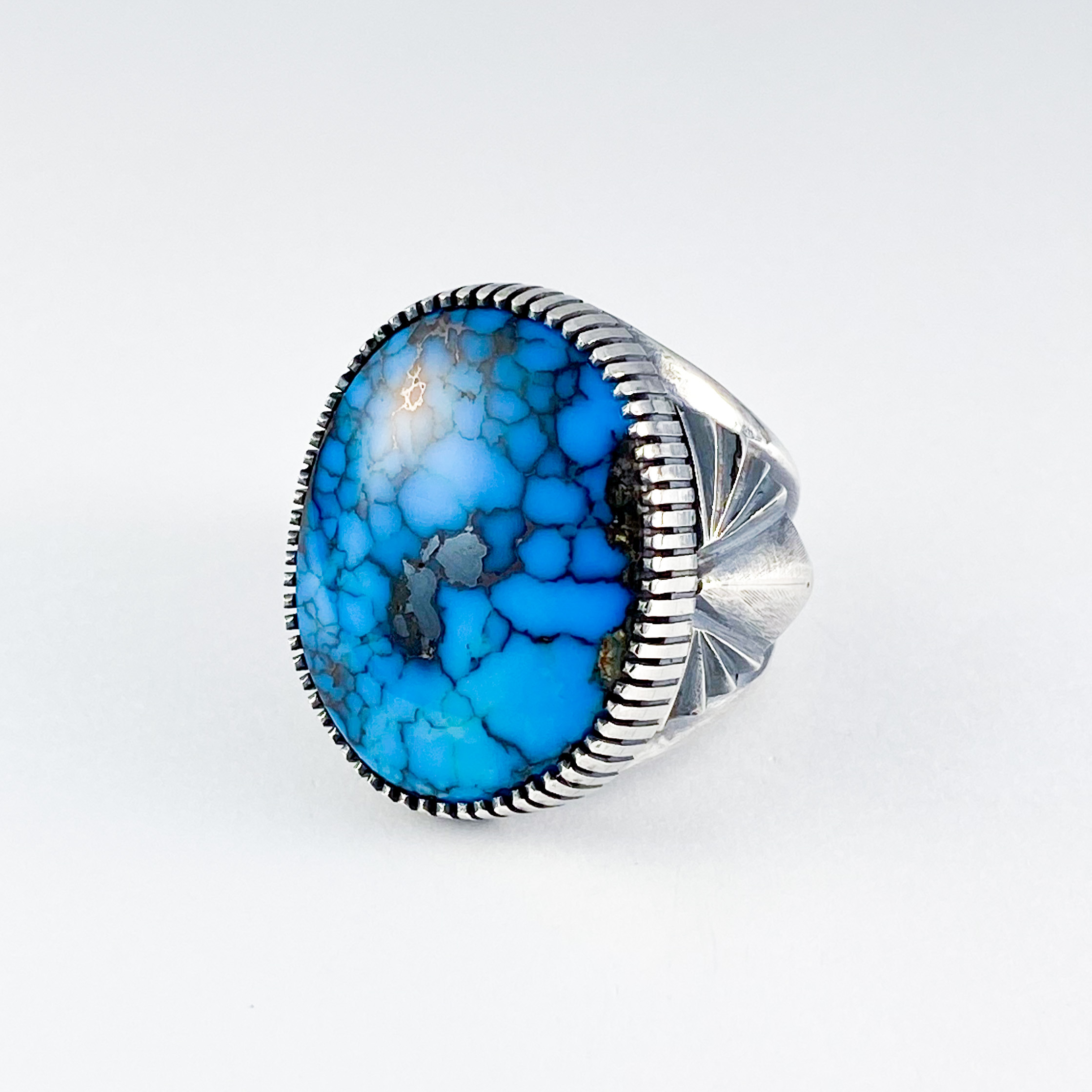 Godber Turquoise Original ring 273 | ターコイズ・メンズシルバー