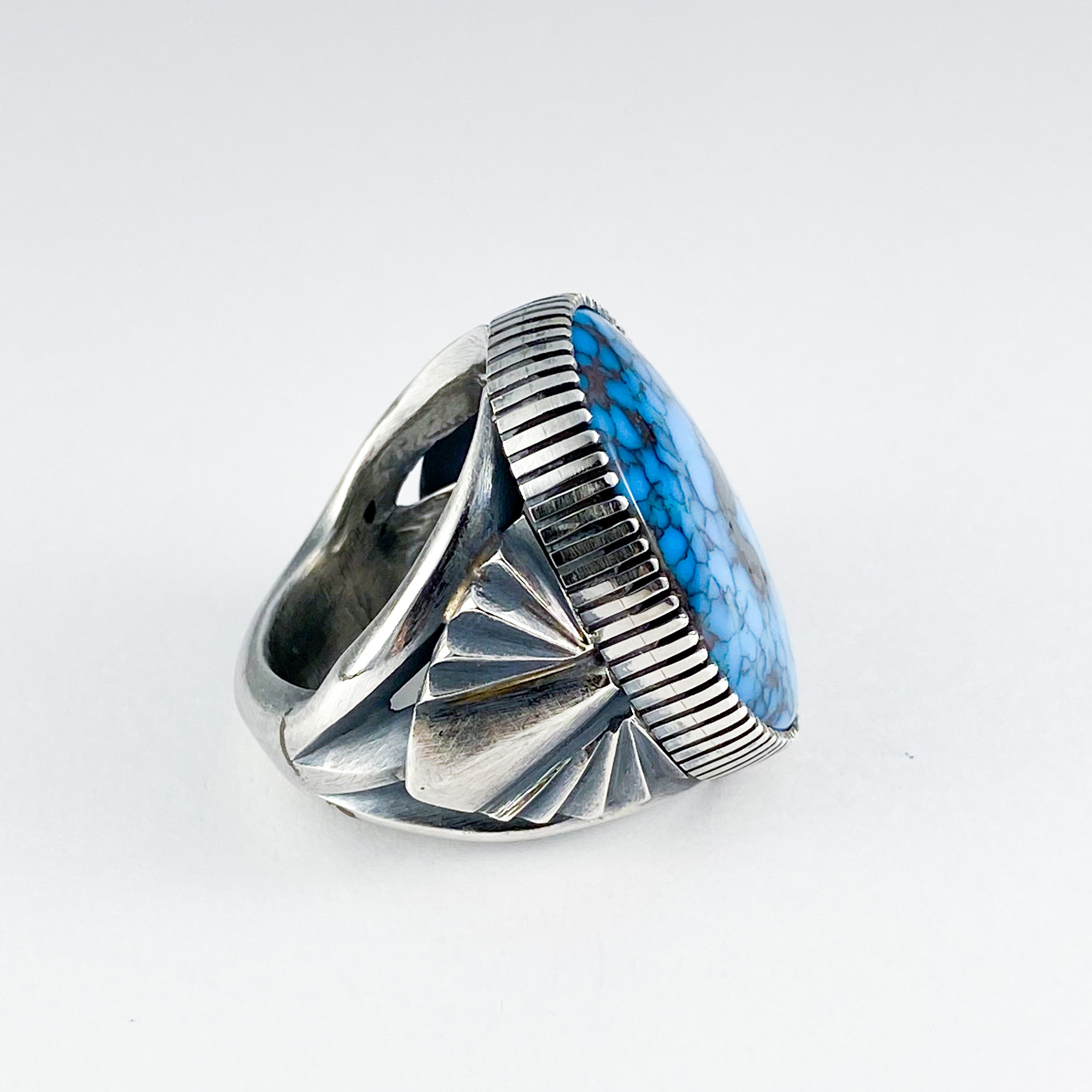 Godber Turquoise Original ring 273 | ターコイズ・メンズシルバー