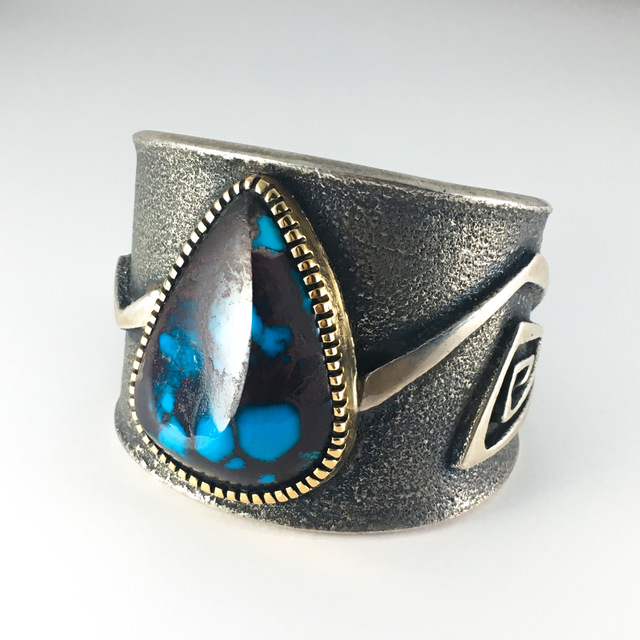 インディアンジュエリー ブレスレット248 | ターコイズ・メンズ