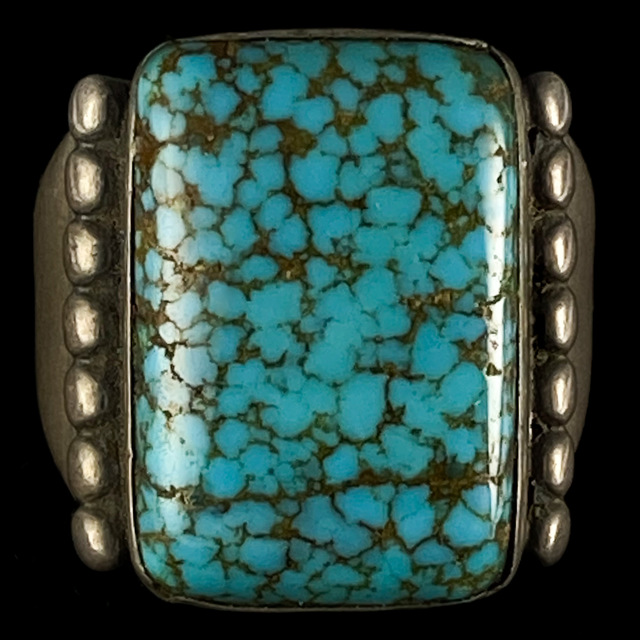 インディアンジュエリー ビンテージ リング44 | ターコイズ・メンズ