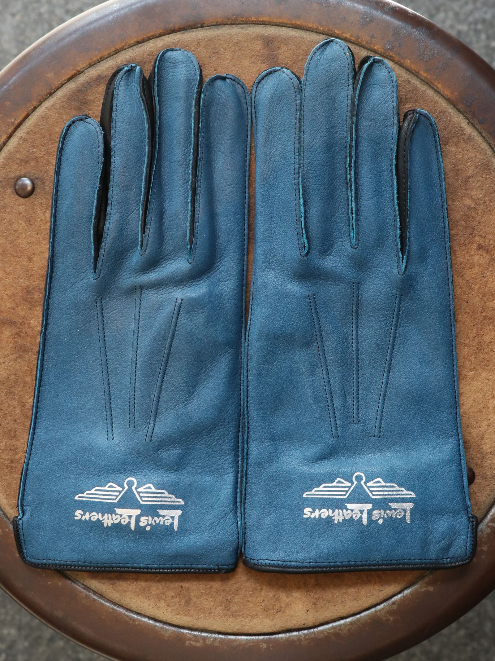 Lewis Leathers - No.810 STRAP GLOVES (OCEAN) | SKANDA