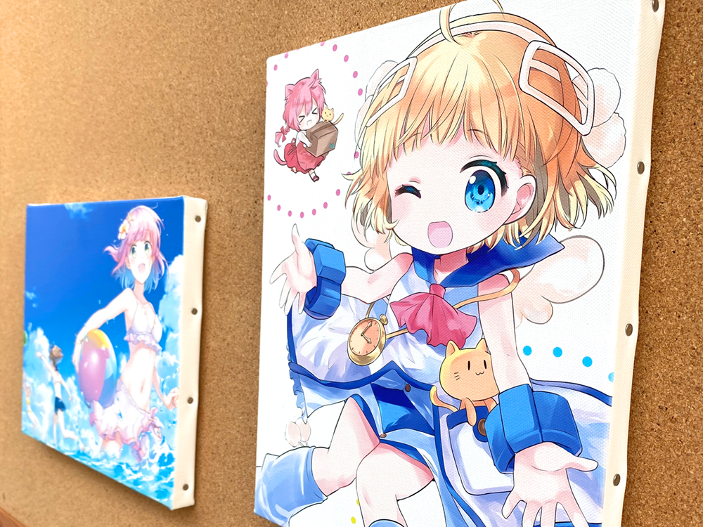 キャンバスプリント