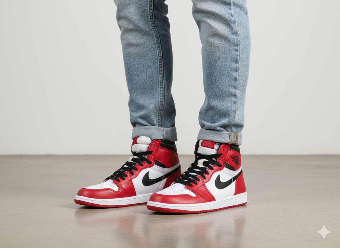 送料無料】【ナイキ ジョーダン】NIKE AIR JORDAN 1 RE HI OG 'CHICAGO