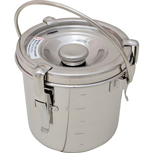18-8 ステンレス 給食缶 20リットル 30cm - 調理器具のSHOKUBI