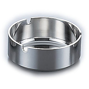 遠藤商事 SA 18-8 ステンレス ゼロゼロ灰皿 レスト付 00 φ105×H40mm