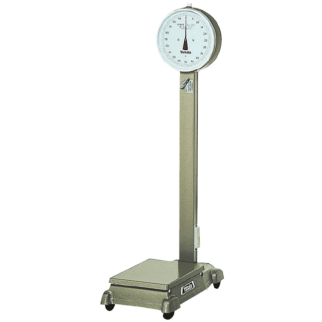 自動台はかり 中型 車付 D-100MZ 100kg - 調理器具のSHOKUBI