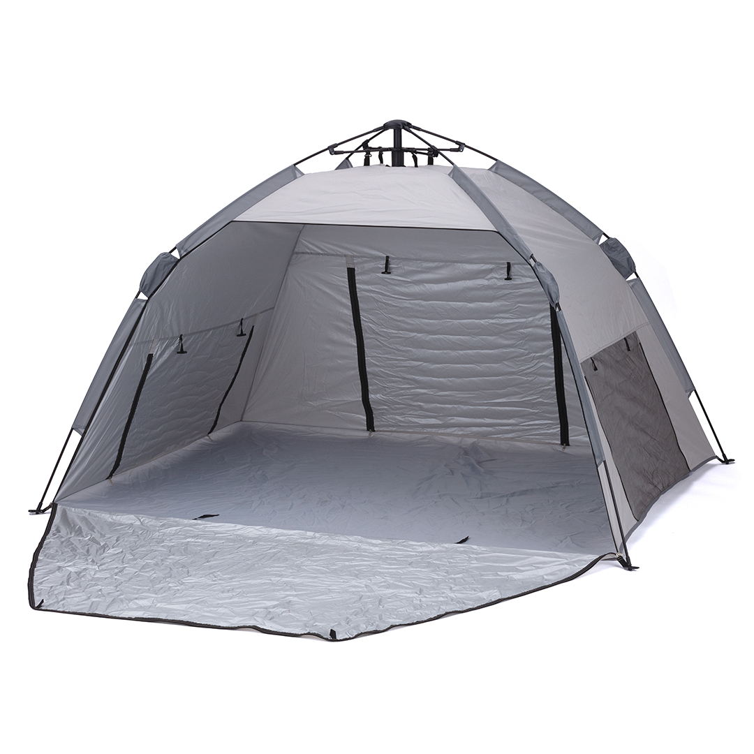 オートマチックテント ライトグレー: アウトドア