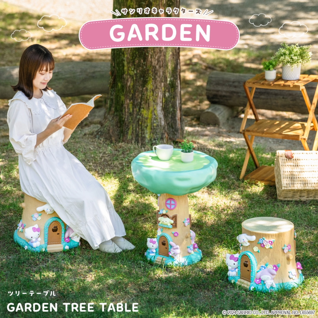 サンリオガーデンツリーテーブル: コラボレーション