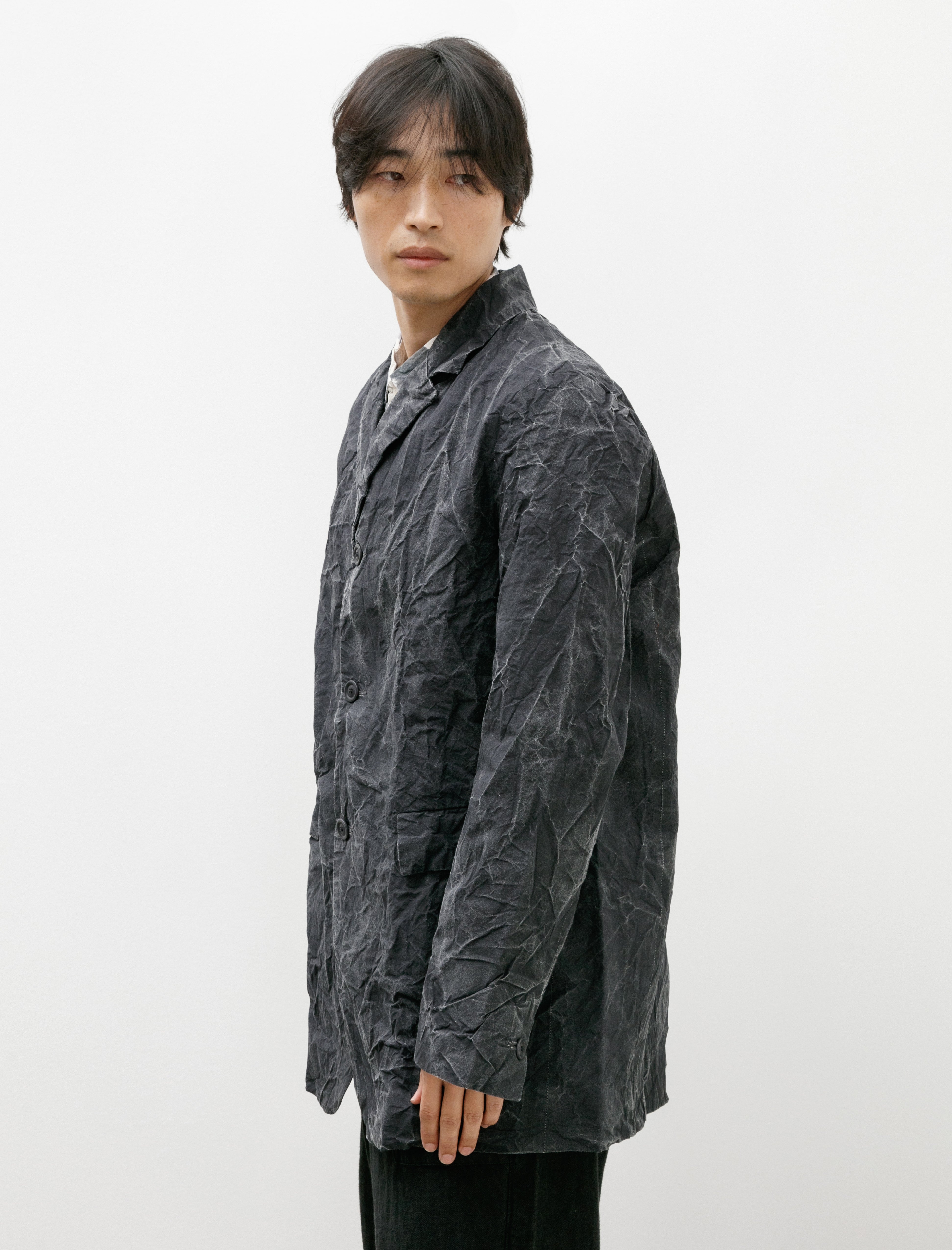 Casey Casey J Jacket Print Black – Neighbour