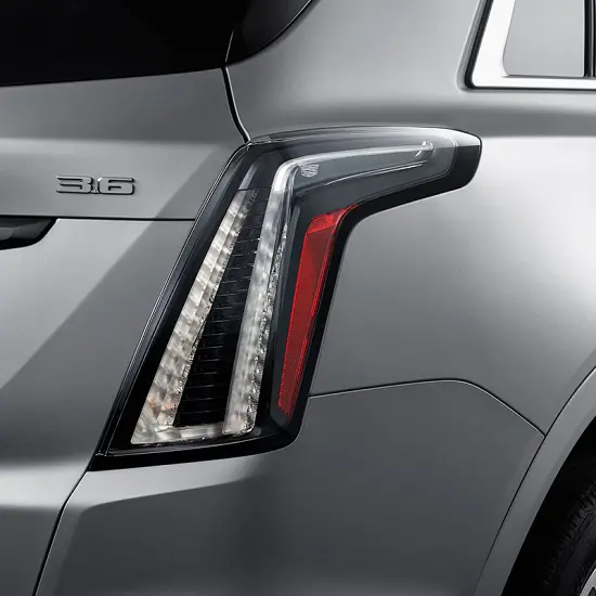 85821403 | XT5 | Tail Lamps | Clear Alternative Finish | Red LED