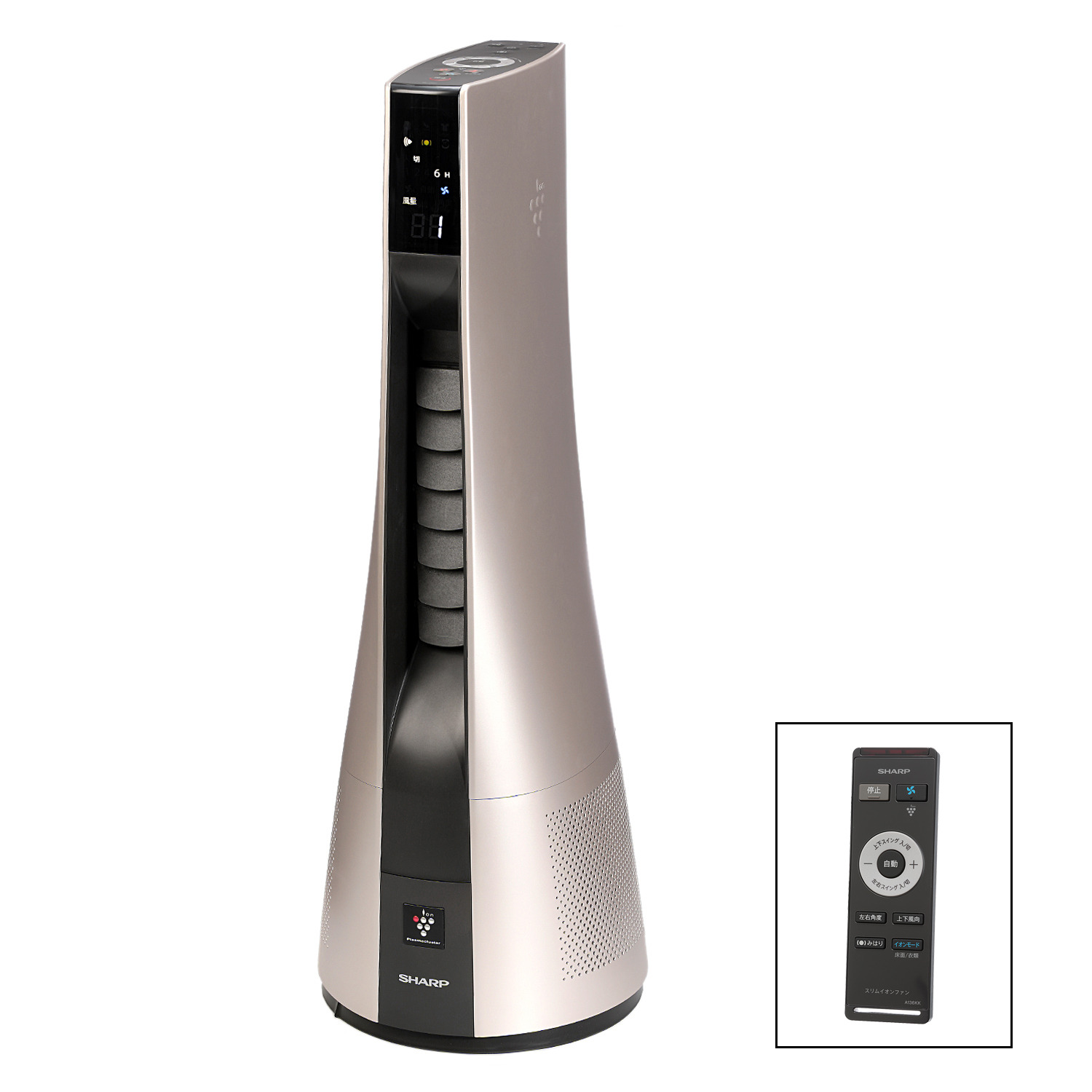 シャープ 高濃度プラズマクラスター 25000搭載 1台3役で年中