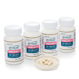 森下仁丹 ヘルスエイド ローズヒップ 4個セット ＜機能性表示食品＞へ
