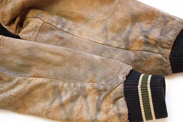 90s カナダ製 SUMAC FritoLay刺繍 キルティングライナー メルトン