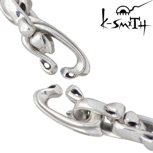 K-SMITH(ケースミス) シルバー チェーン ブレスレットを販売。商品点数