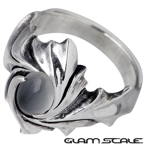 GLAM SCALE (グラムスケイル) ストーン シルバー リング ムーン