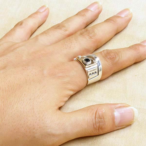 Dr MONROE(ドクターモンロー) シルバー リング K18YG 18金コンビ