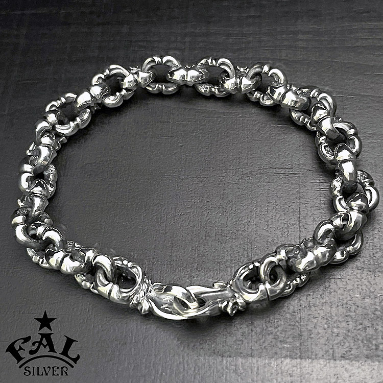 エフエーエル F.A.L FAL シルバー ブレスレット マージ ブレスレット