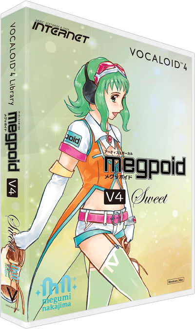 VOCALOID4 Megpoid（メグッポイド）V4｜株式会社インターネット