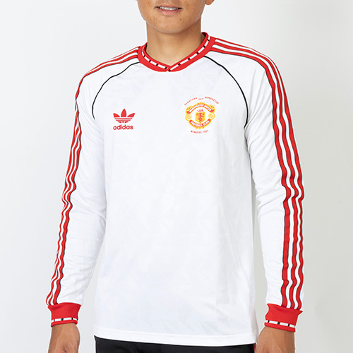 マンチェスター・ユナイテッド 91 アウェイ 長袖ジャージー／サッカー