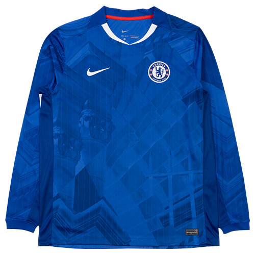 25-26 チェルシー HOME 長袖ユニフォーム／サッカーショップKAMO