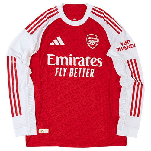 25-26 アーセナルFC HOME オーセンティック長袖ユニフォーム／サッカー