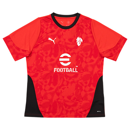 25-26 ACミラン トレーニングシャツ／サッカーショップKAMO