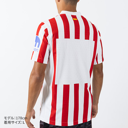 25-26 アトレティコ・マドリード HOME オーセンティックユニフォーム