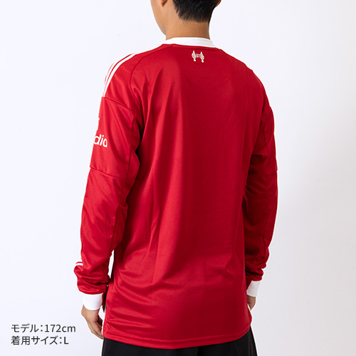 25-26 リヴァプール HOME 長袖ユニフォーム／サッカーショップKAMO