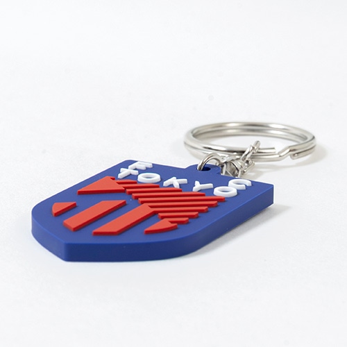 FC東京 エンブレムラバーキーホルダー／サッカーショップKAMO