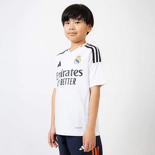 キッズ 24-25 レアル・マドリード HOME ユニフォーム／サッカー