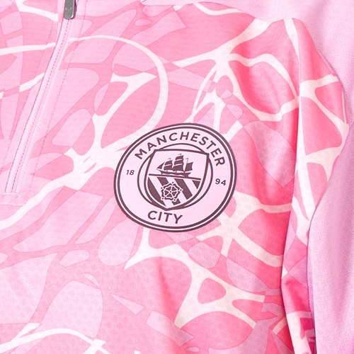 24-25 マンチェスター・シティ プレマッチ1/4ジップトップ／サッカー