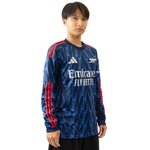 25-26 アーセナルFC AWAY 長袖ユニフォーム／サッカーショップKAMO