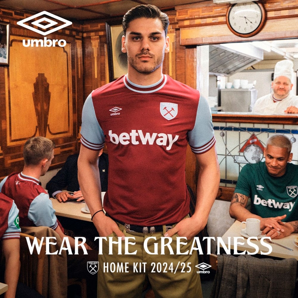 ウェストハム 24-25モデル | UMBRO(アンブロ)｜SOCCER SHOP KAMO