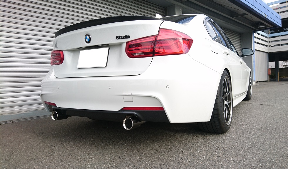 einsstz（アインザッツ）マフラー装着で劇的にかっこ良くなってしまっ