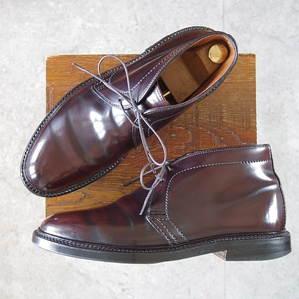 中古)オールデン/1339/コードバン/チャッカブーツ/バリーラスト☆n504